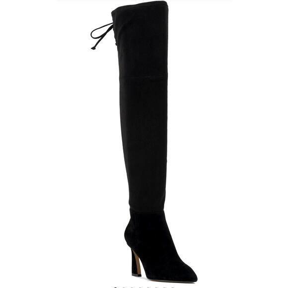 Vince Camuto Taplana Over The Knee Boot Black size 8 Wide Calf - Picture 2 of 8